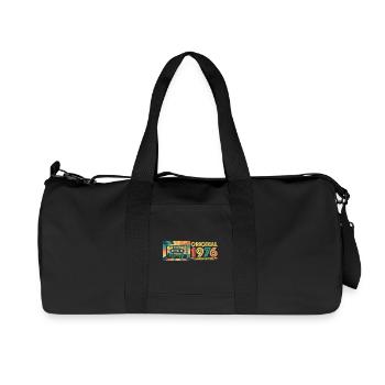 Retro Cassette 1976 Limited Edition - Recycled Canvas Sports Bag by Stanley/Stella - black - Front