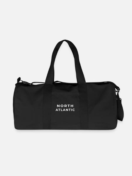 NORDATLANTIK | Wilde Authentizität - Recycelte Canvas-Sporttasche von Stanley/Stella - Schwarz