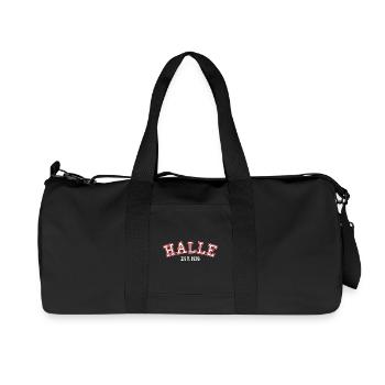 Halle Est. 1976 - Recycled Canvas Sports Bag by Stanley/Stella - black - Front