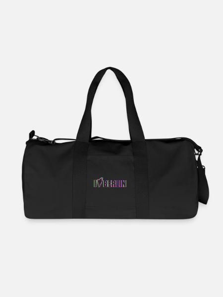 I Love Berlin Statement - Recycelte Canvas-Sporttasche von Stanley/Stella - Schwarz
