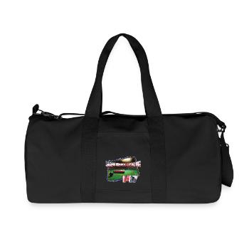 BILLARD 147 - Sac de sport en toile recyclée Stanley/Stella - noir - Devant