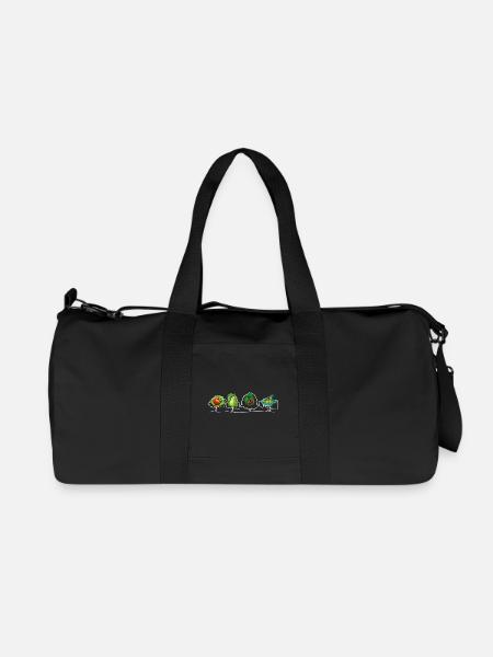 Fruit and fruits - Recycled Canvas Sports Bag by Stanley/Stella - black