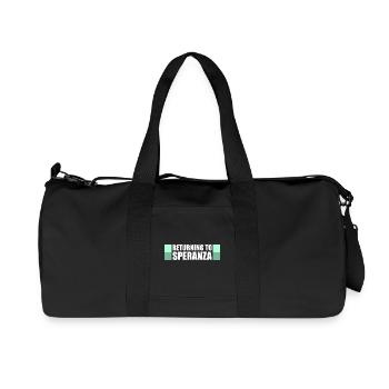 Back to Speranza Funny Gaming Loot - Recycled Canvas Sports Bag by Stanley/Stella - black - Front