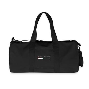 Loading Please wait - Recycled Canvas Sports Bag by Stanley/Stella - black - Front