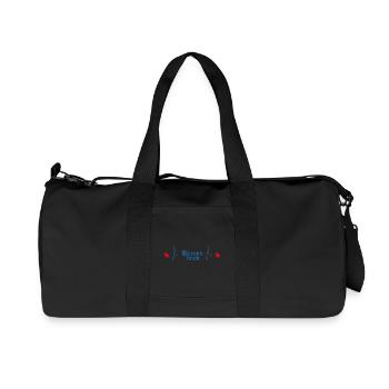 Heerenveen Heartbeat - Recycelte Canvas-Sporttasche von Stanley/Stella - Schwarz - Vorne