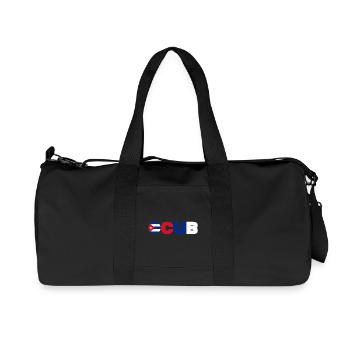 Cuba - Sac de sport en toile recyclée Stanley/Stella - noir - Devant