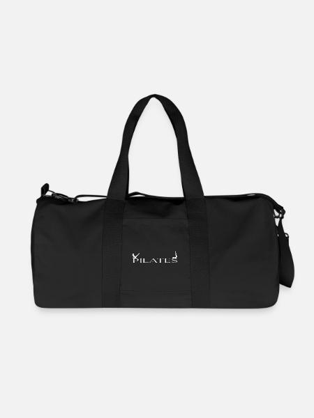 pilates - Recycled Canvas Sports Bag by Stanley/Stella - black
