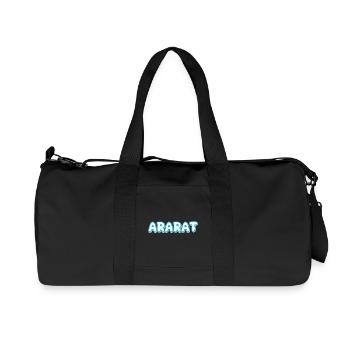 Mount Ararat - Recycled Canvas Sports Bag by Stanley/Stella - black - Front