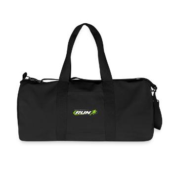 Neon Run Logo Sprint Look - Recycled Canvas Sports Bag by Stanley/Stella - black - Front