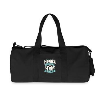 Munich, c'est là que commence mon histoire - Sac de sport en toile recyclée Stanley/Stella - noir - Devant