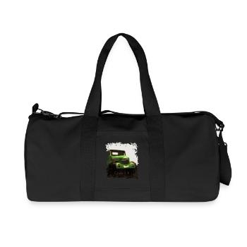 Garant K 30 Robur - Sac de sport en toile recyclée Stanley/Stella - noir - Devant