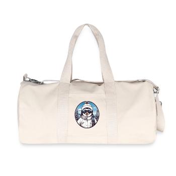 Süßer Pinguin - Recycelte Canvas-Sporttasche von Stanley/Stella - Naturweiß - Vorne