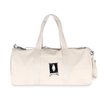 Photo Ghost - Recycled Canvas Sports Bag by Stanley/Stella - natural - Front
