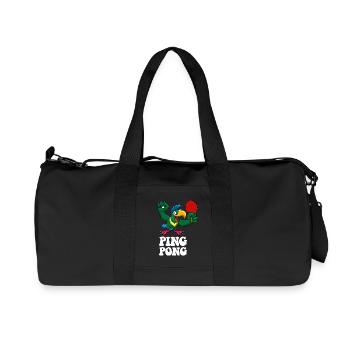 Ping Pong Champion Design Tennis de table et - Sac de sport en toile recyclée Stanley/Stella - noir - Devant