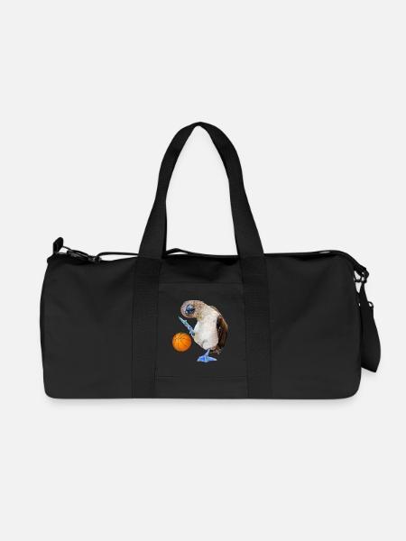 Blue-footed boobies basketball - Recycled Canvas Sports Bag by Stanley/Stella - black