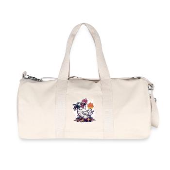 Palmier de l’île du coq - Sac de sport en toile recyclée Stanley/Stella - blanc naturel - Devant
