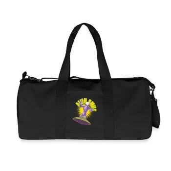 Extraterrestre sauveur - Sac de sport en toile recyclée Stanley/Stella - noir - Devant