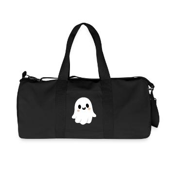 Cute Ghost - Recycled Canvas Sports Bag by Stanley/Stella - black - Front