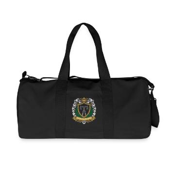 Königliches Radsportwappen - Recycelte Canvas-Sporttasche von Stanley/Stella - Schwarz - Vorne