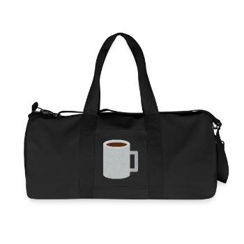 Stone Speckle Coffee Mug - Recycled Canvas Sports Bag by Stanley/Stella - black - Front