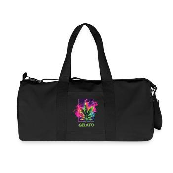 Gelato - Sac de sport en toile recyclée Stanley/Stella - noir - Devant