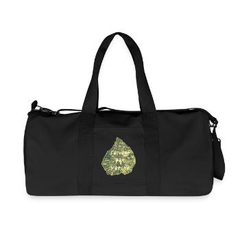 Wild by Nature - Recycled Canvas Sports Bag by Stanley/Stella - black - Front