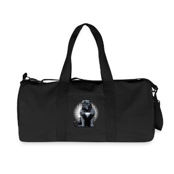 Cane Corso Cane Corsos Corso halter Corso Owner - Recycled Canvas Sports Bag by Stanley/Stella - black - Front