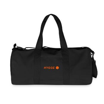 Winter fun with smiling reefs - Recycled Canvas Sports Bag by Stanley/Stella - black - Front