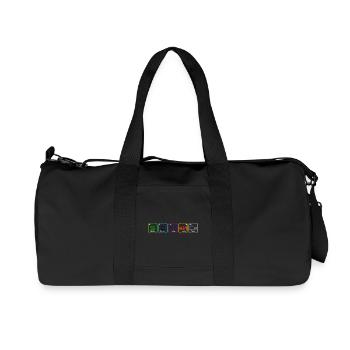 "Science" with the elements - Recycled Canvas Sports Bag by Stanley/Stella - black - Front