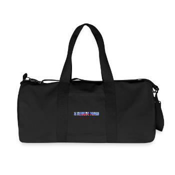 I Rhum Man Réunion -Humour - Sac de sport en toile recyclée Stanley/Stella - noir - Devant