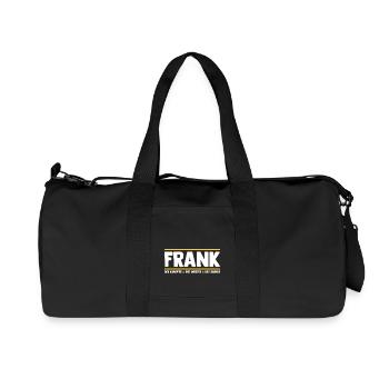 Frank - Recycled Canvas Sports Bag by Stanley/Stella - black - Front