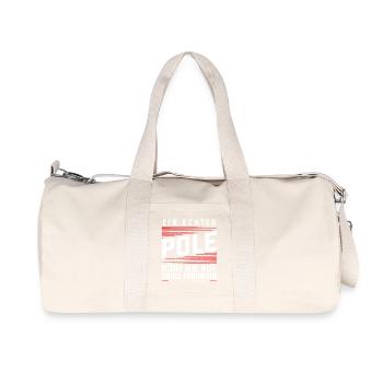 Polen - Ein Echter Pole - Recycelte Canvas-Sporttasche von Stanley/Stella - Naturweiß - Vorne