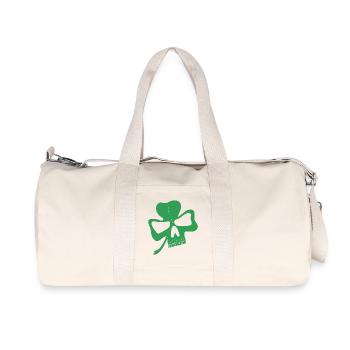 Klee-Schädel - Recycelte Canvas-Sporttasche von Stanley/Stella - Naturweiß - Vorne