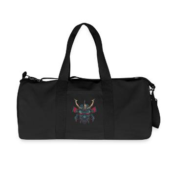 Samouraï méca - Sac de sport en toile recyclée Stanley/Stella - noir - Devant