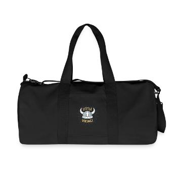 Little Viking Helmet - Sac de sport en toile recyclée Stanley/Stella - noir - Devant