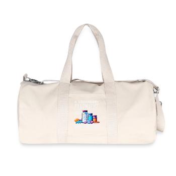 Apotheker Pharmazeutisch-technischer - Recycelte Canvas-Sporttasche von Stanley/Stella - Naturweiß - Vorne