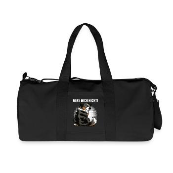 Nerv Mich Nicht Australian Shepherd Aussie Aussies - Recycelte Canvas-Sporttasche von Stanley/Stella - Schwarz - Vorne