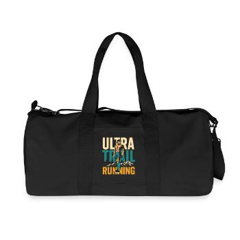 Ultra Trail Running - Sac de sport en toile recyclée Stanley/Stella - noir - Devant
