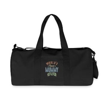 Best Mummy - Recycled Canvas Sports Bag by Stanley/Stella - black - Front
