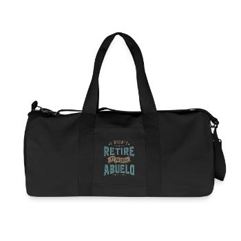 Professional Abuelo - Recycled Canvas Sports Bag by Stanley/Stella - black - Front
