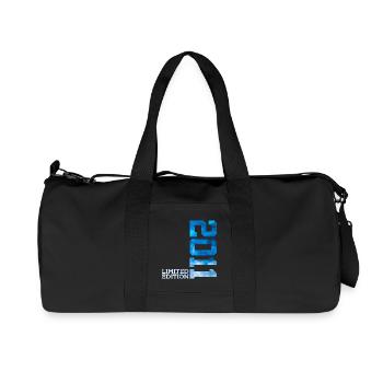 15E ANNIVERSAIRE ÉDITION LIMITÉE 2011 - Sac de sport en toile recyclée Stanley/Stella - noir - Devant