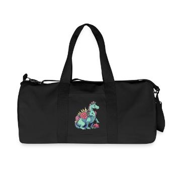 Dino Dragon à six pattes - Fabelwese imaginatif - Sac de sport en toile recyclée Stanley/Stella - noir - Devant
