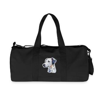 Dalmatian - Recycled Canvas Sports Bag by Stanley/Stella - black - Front