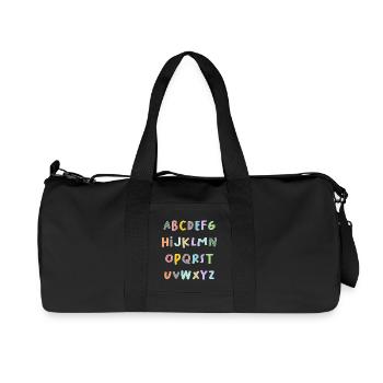 MERCI. MAÎTRESSE. MAÎTRE. MERCI MAÎTRESSE - Sac de sport en toile recyclée Stanley/Stella - noir - Devant