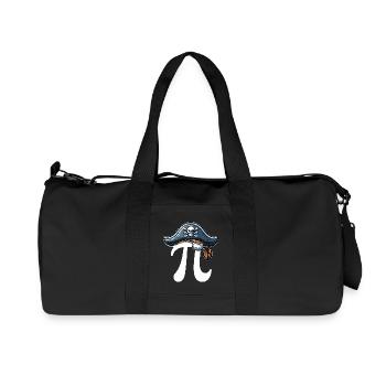 Pirate Pi Day Pirate Motif Fans de mathématiques Enseignant - Sac de sport en toile recyclée Stanley/Stella - noir - Devant