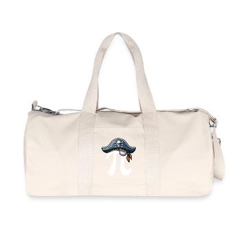 Pirate Pi Day Pirate Motif Fans de mathématiques Enseignant - Sac de sport en toile recyclée Stanley/Stella - blanc naturel - Devant