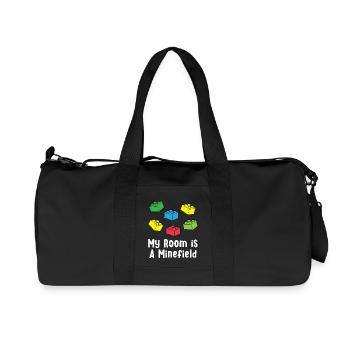 Brick Builder Brick Building Master Builder - Recycled Canvas Sports Bag by Stanley/Stella - black - Front