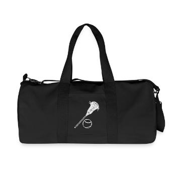 Croquis de crosse - Sac de sport en toile recyclée Stanley/Stella - noir - Devant