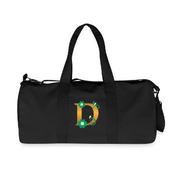D - Recycelte Canvas-Sporttasche von Stanley/Stella - Schwarz - Vorne