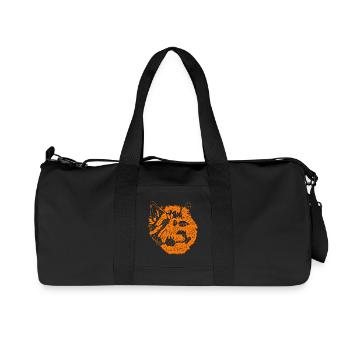 Cairn Terrier - Recycelte Canvas-Sporttasche von Stanley/Stella - Schwarz - Vorne
